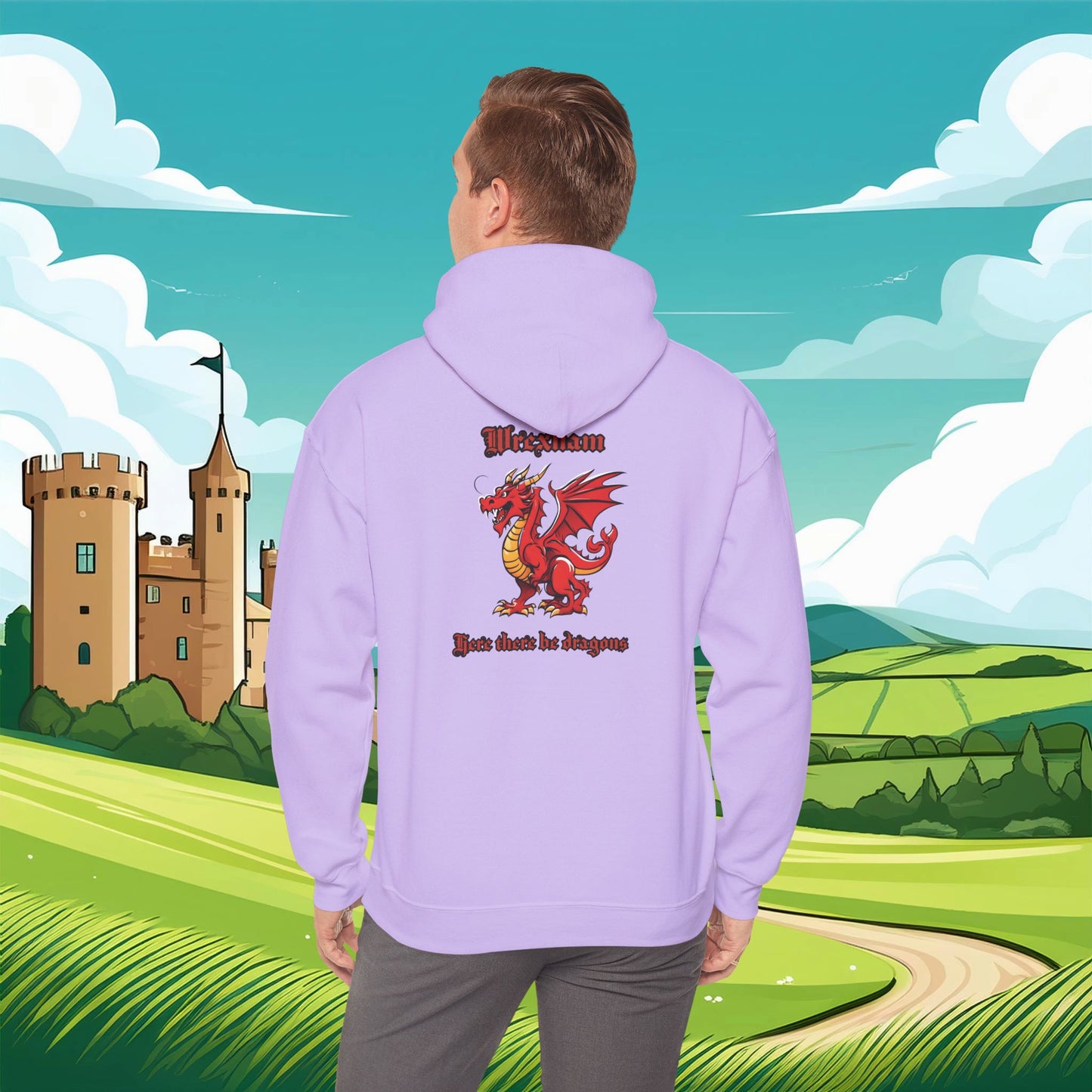 Wrexham Dragon Hoodie