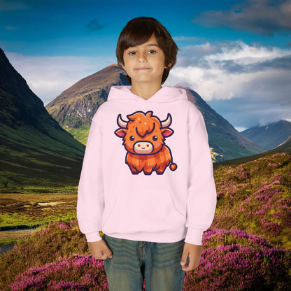 Highland Coo Youth Hoodie
