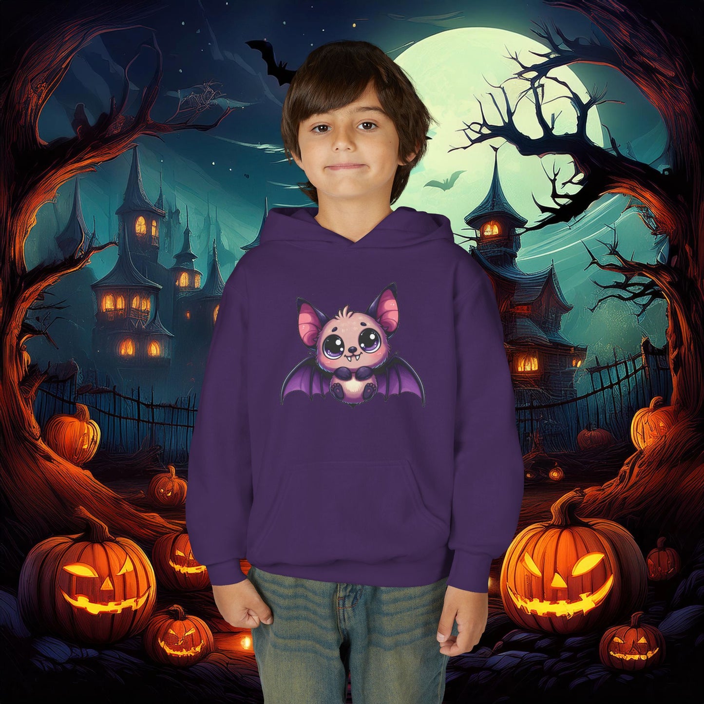 Little Bat Youth Hoodie