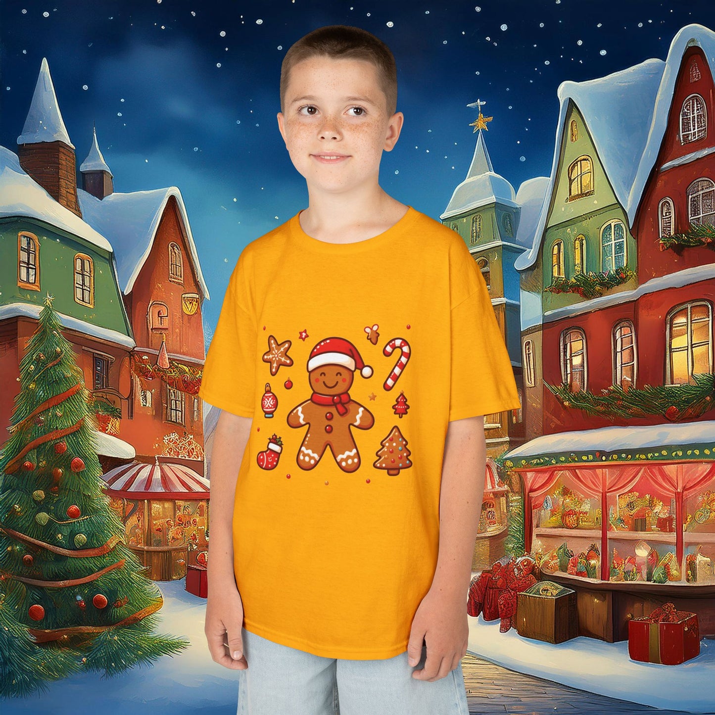 Gingerbread Kids Tee