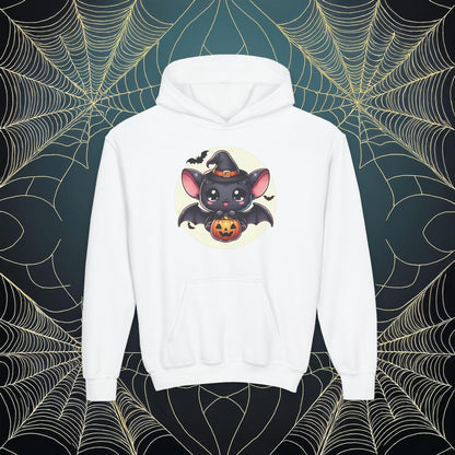 Trick or Treat Bat Youth Hoodie
