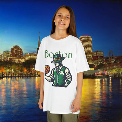 Boston Basketball Kids Tee