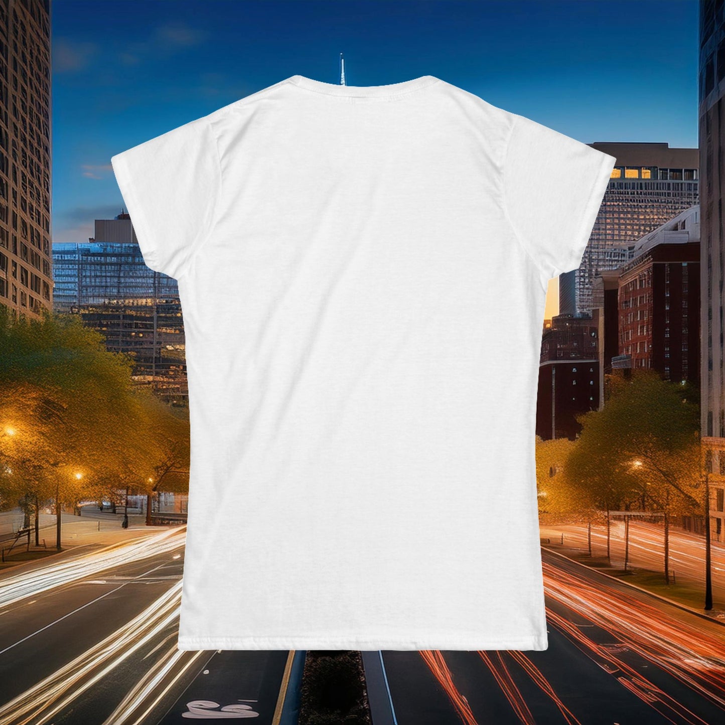 Philadelphia Eagle Logo Women's Softstyle Tee