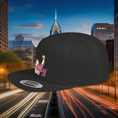 Philly Rocky Statue Flat Bill Snapback