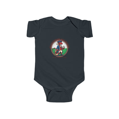 Little Revolutionary Red Dragons Infant Bodysuit