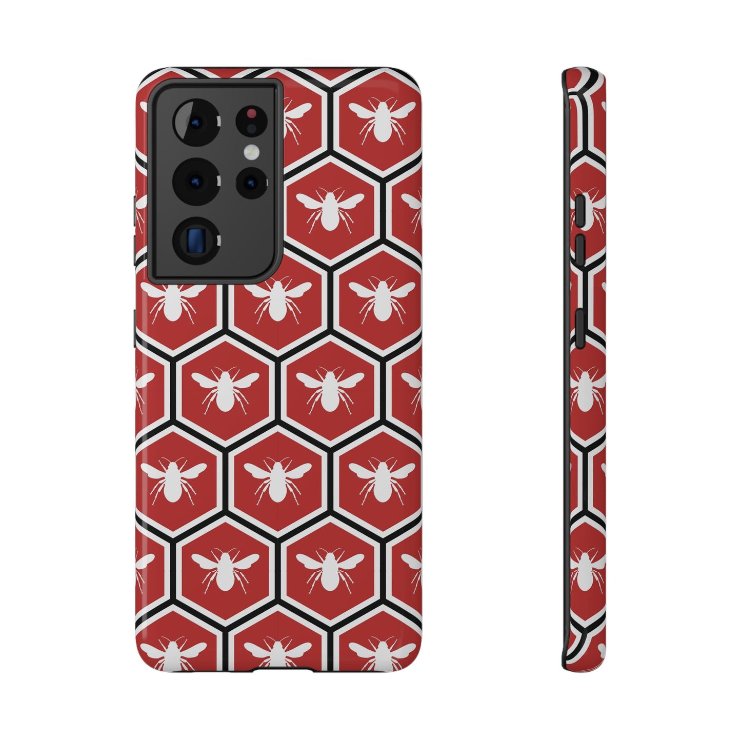 Honeycomb Bee Impact-Resistant Phone Case