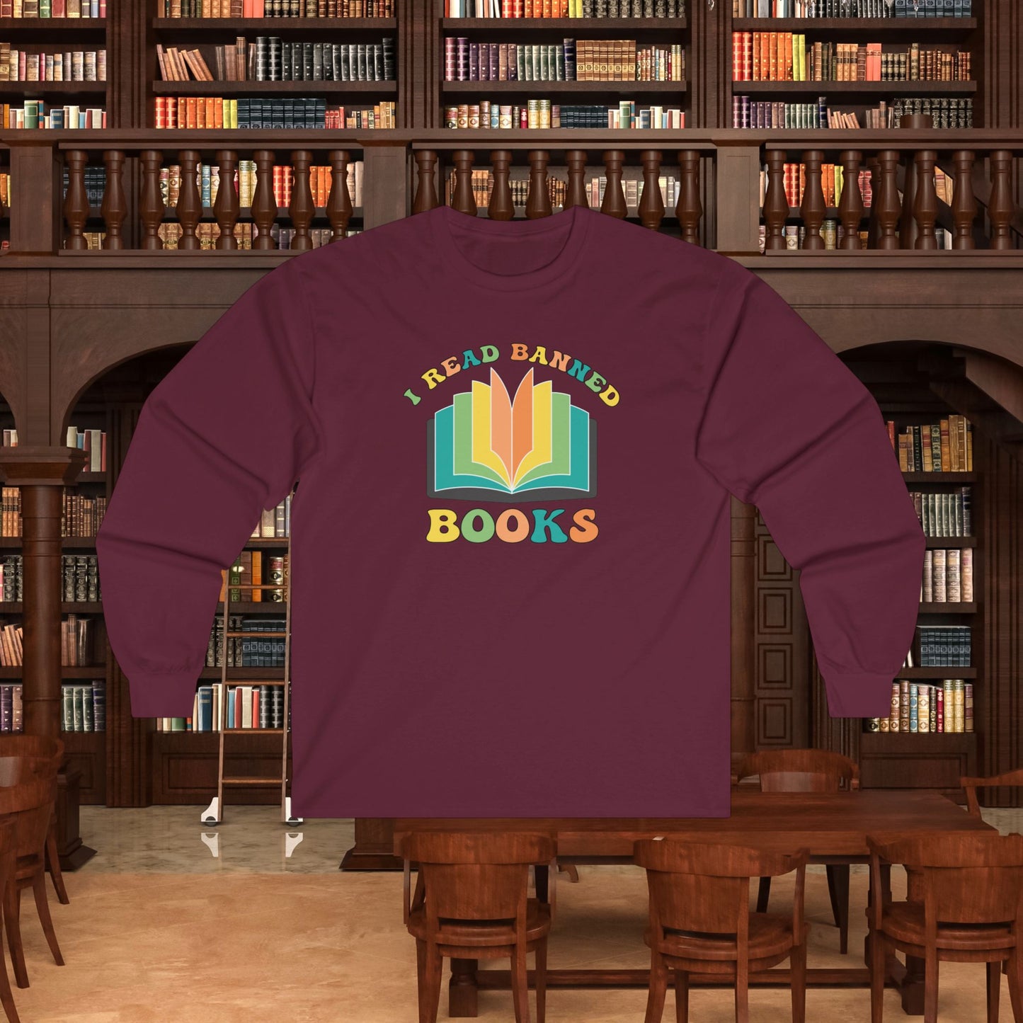I Read Banned Books Long Sleeve Tee