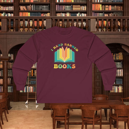 I Read Banned Books Long Sleeve Tee