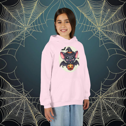 Trick or Treat Bat Youth Hoodie