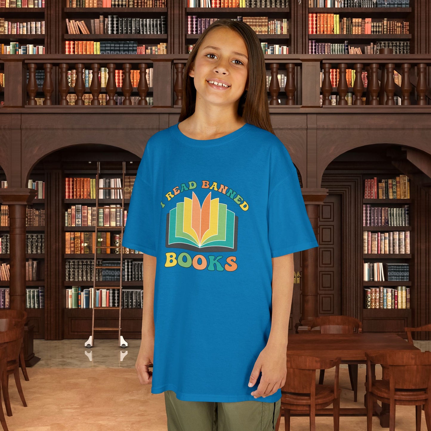 I Read Banned Books Kids Tee