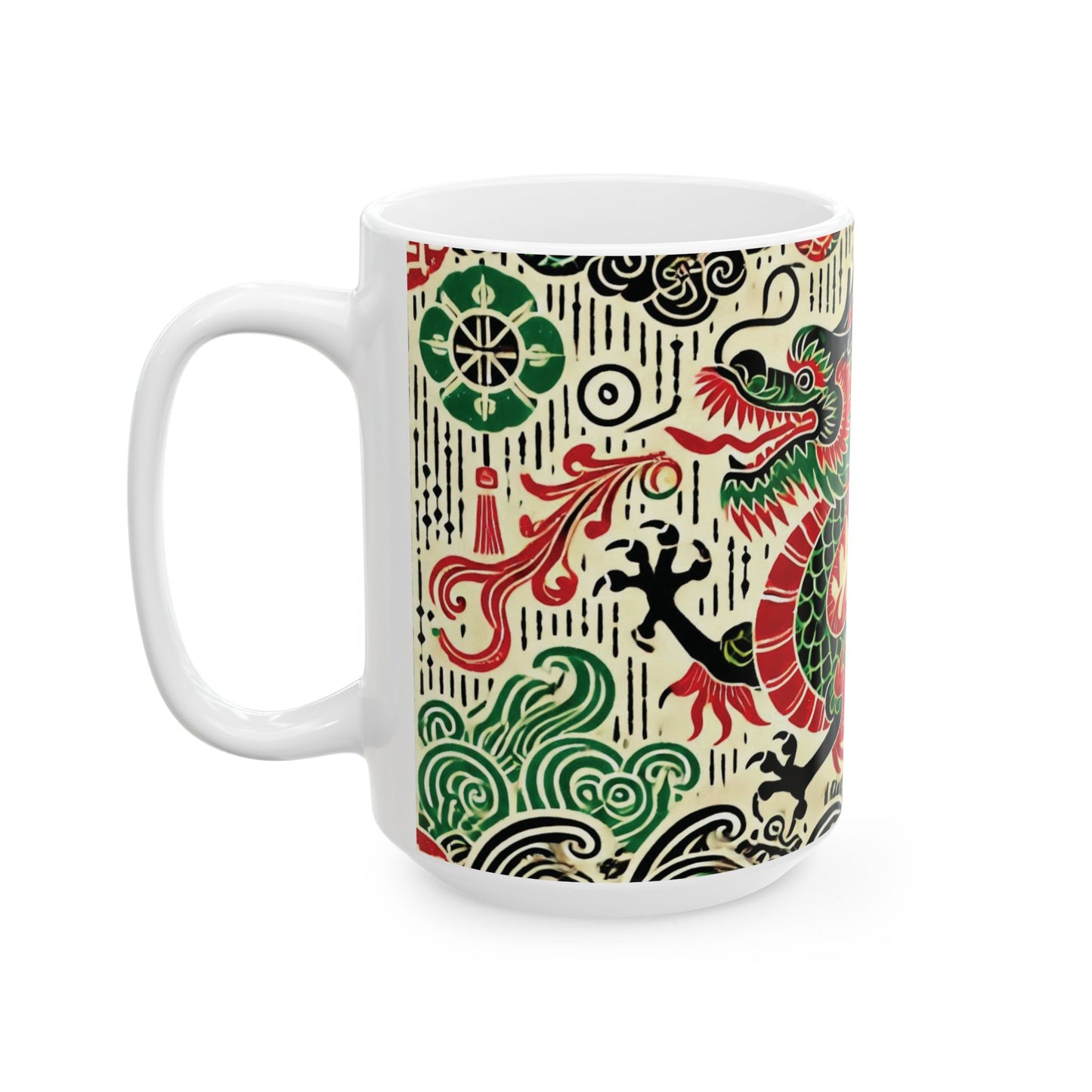 Dragon Dance Ceramic Mugs (11oz\15oz)