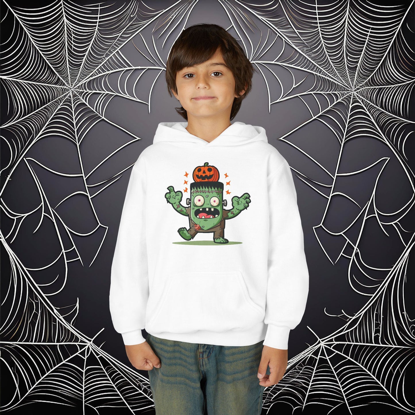 Little Frankenstein's Monster Youth Hoodie