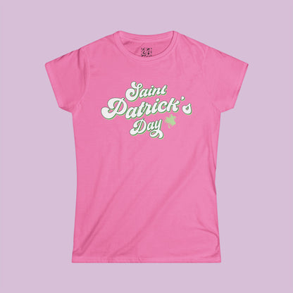 St. Patrick's Day Women's Softstyle Tee