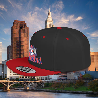 Cleveland Baseball Flat Bill Snapback