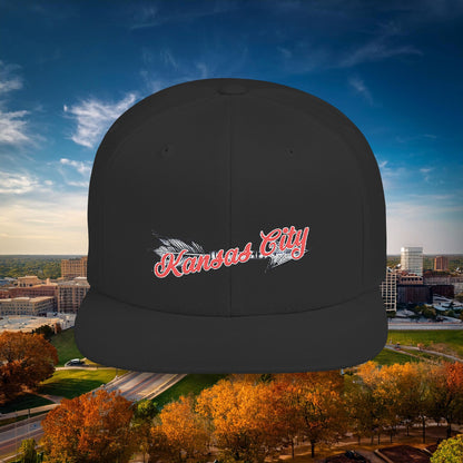 Kansas City Arrow Flat Bill Snapback