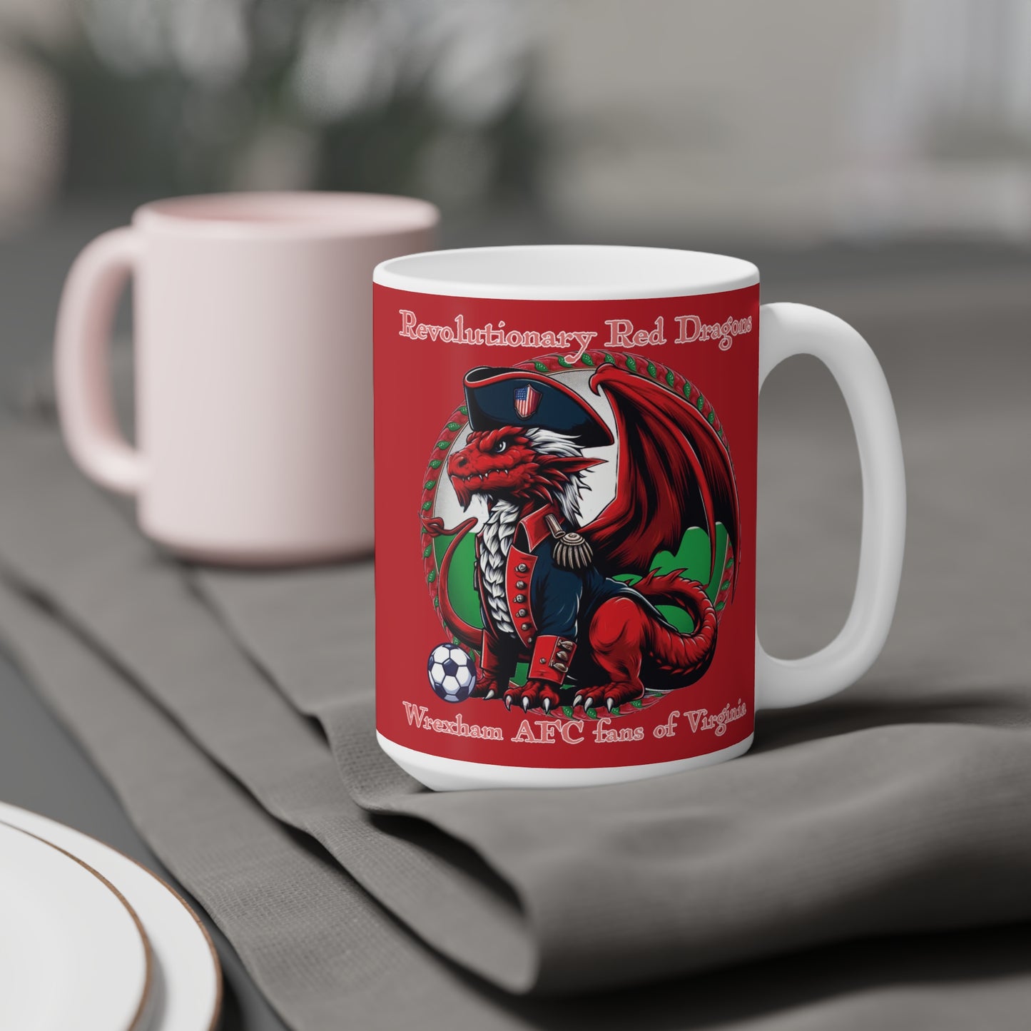 Revolutionary Red Dragons Ceramic Mugs (11oz\15oz)