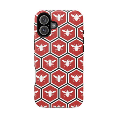 Honeycomb Bee Impact-Resistant Phone Case
