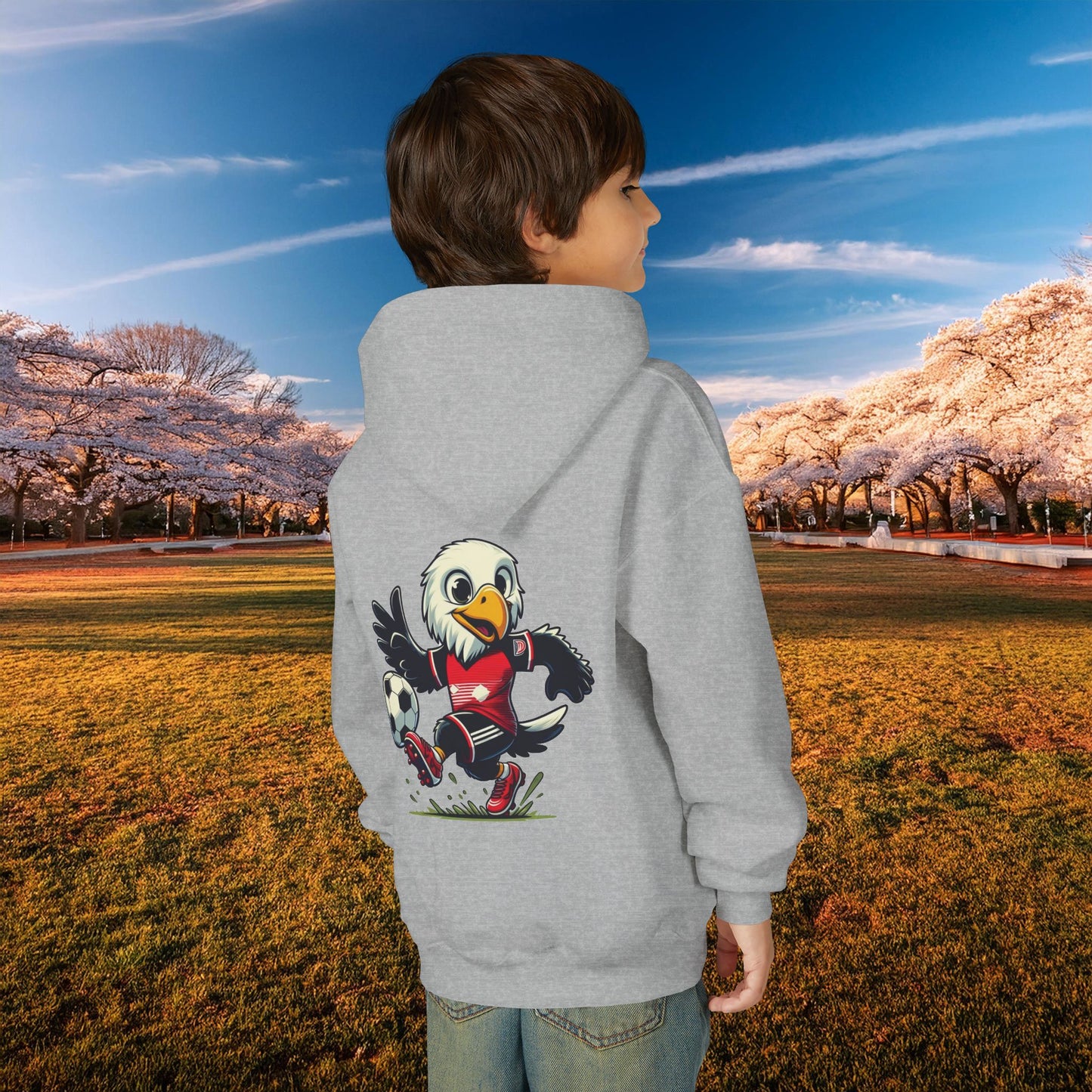 DC United Eagle Youth Hoodie