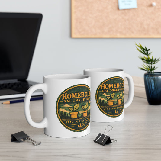 Homebody National Forest Ceramic Mug (11oz/15oz)