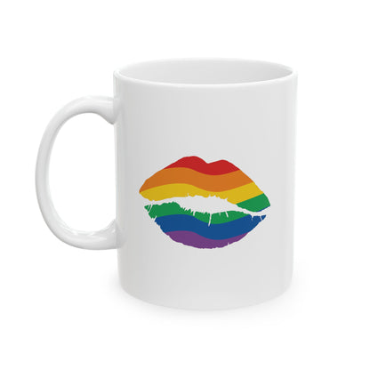 Rainbow Kiss Mugs (11oz/15oz)