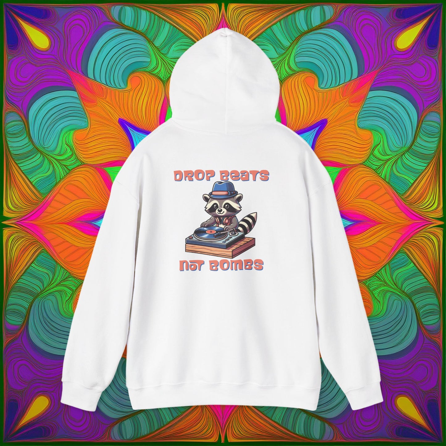 "Beats Not Bombs" Peace Hoodie