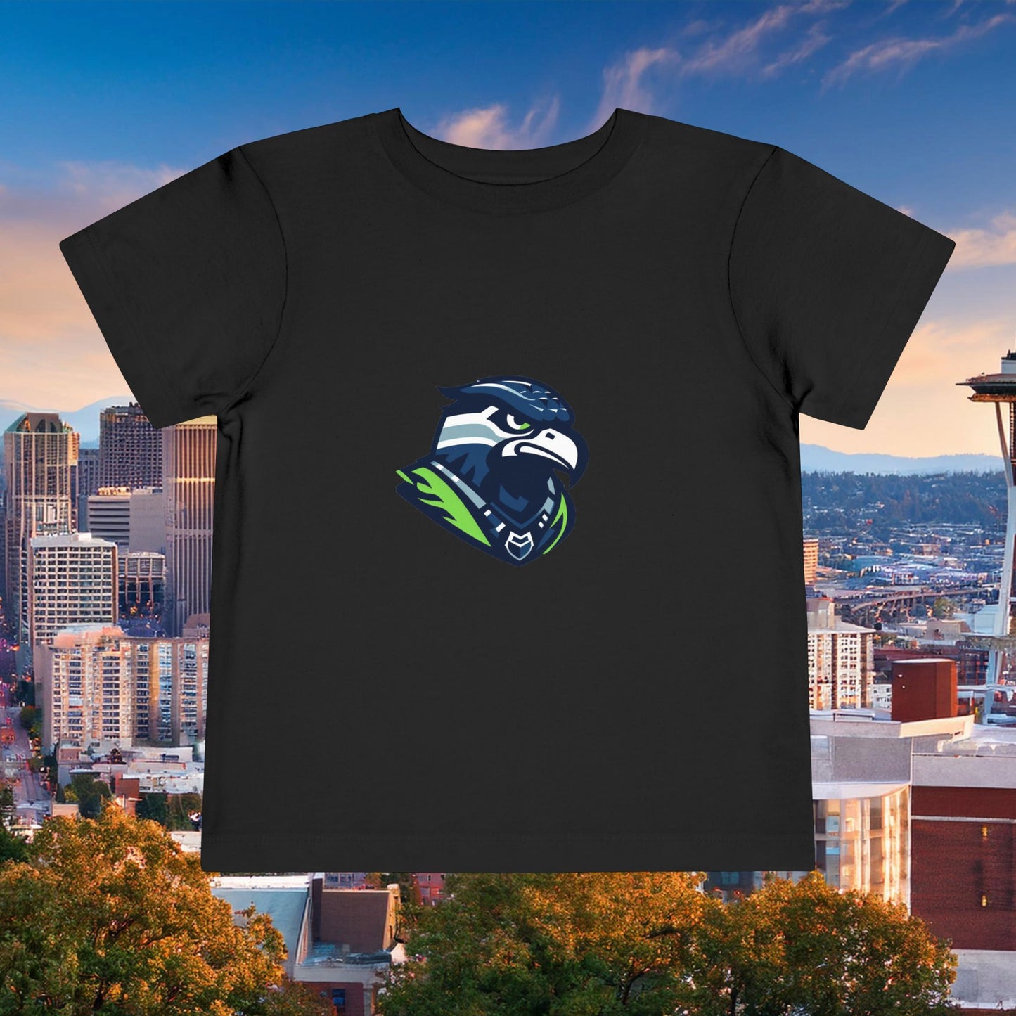 Seattle Football Crest Toddler Tee