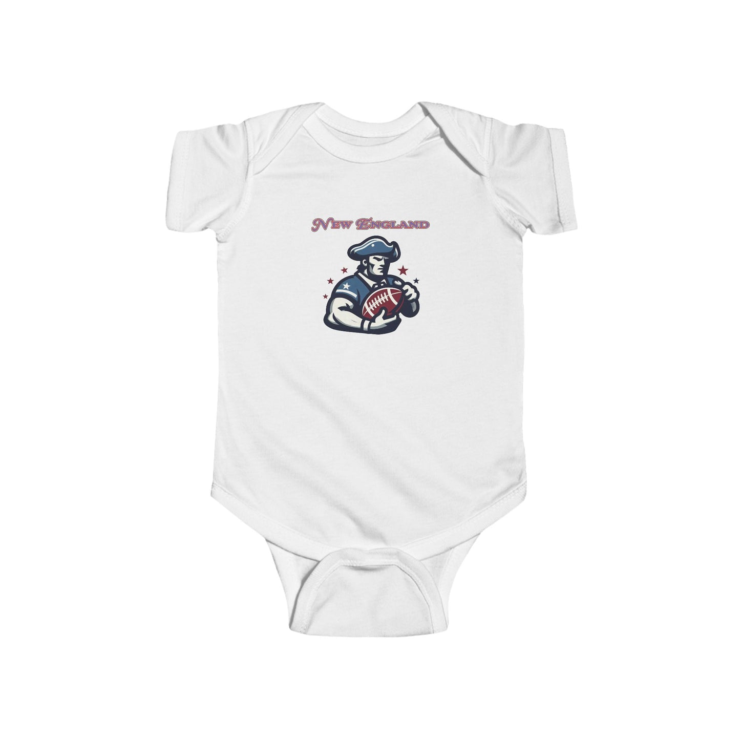 New England Football Infant Bodysuit