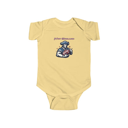 New England Football Infant Bodysuit