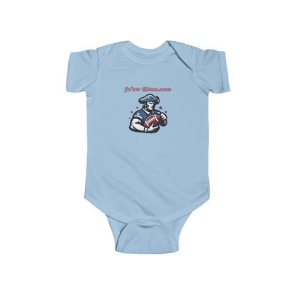 New England Football Infant Bodysuit