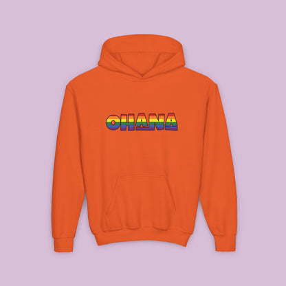Rainbow Ohana Youth Hoodie