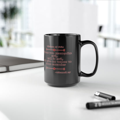 No Silence, No Quarter Ceramic Mug (11oz/15oz)