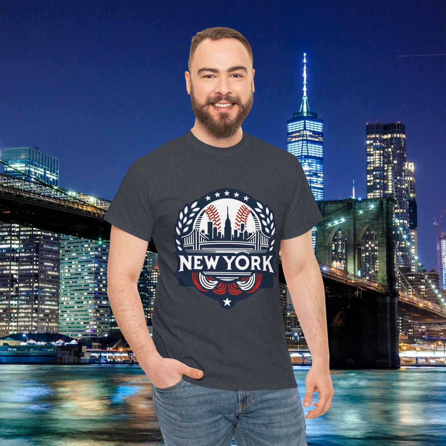 New York Bronx Baseball Tee