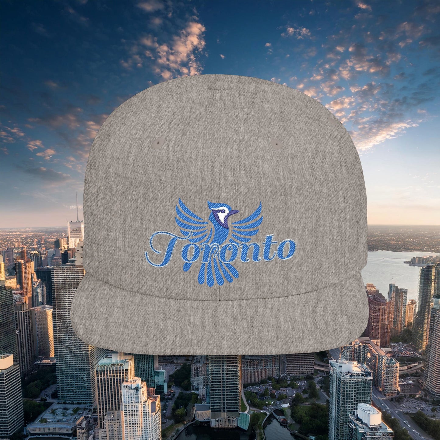 Toronto Flying Blue Jay Flat Bill Snapback