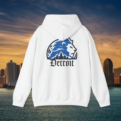 Detroit Football Skyline Hoodie