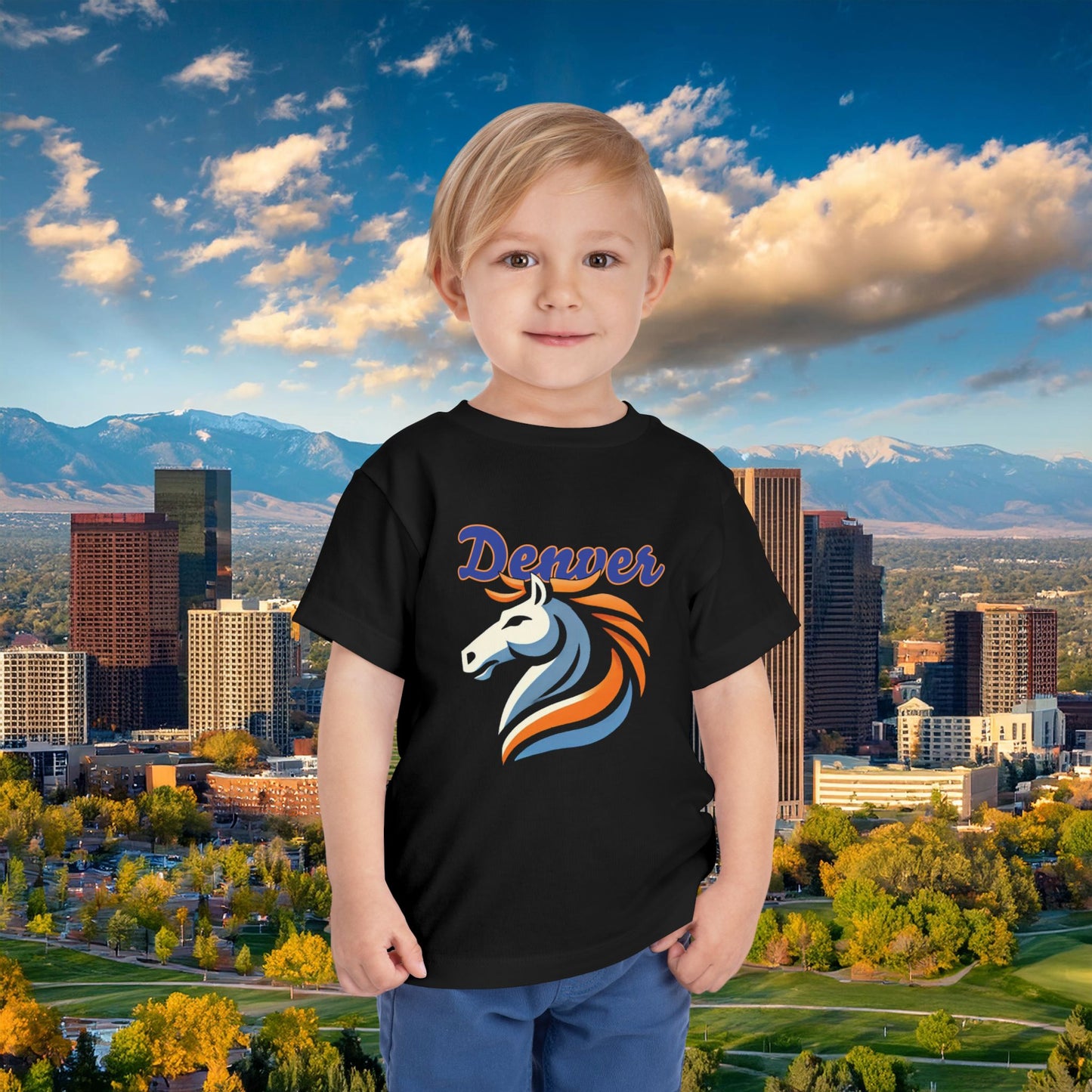 Bronco Toddler Tee