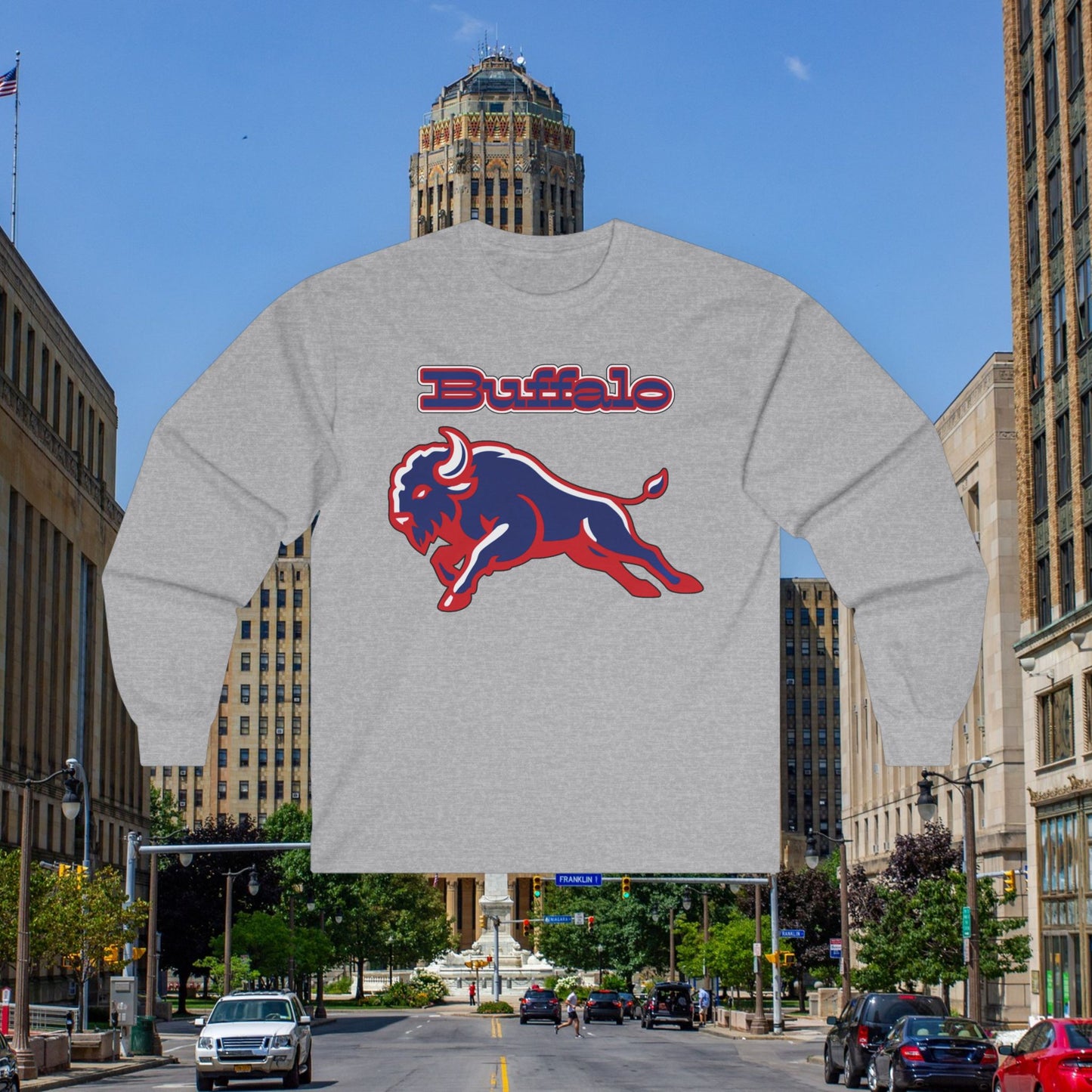 Buffalo Long Sleeve Tee