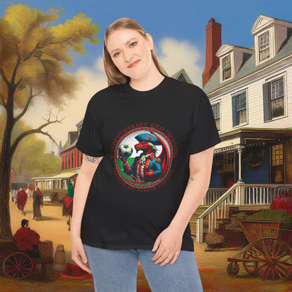 Revolutionary Red Dragons Crest Tee - Alternate