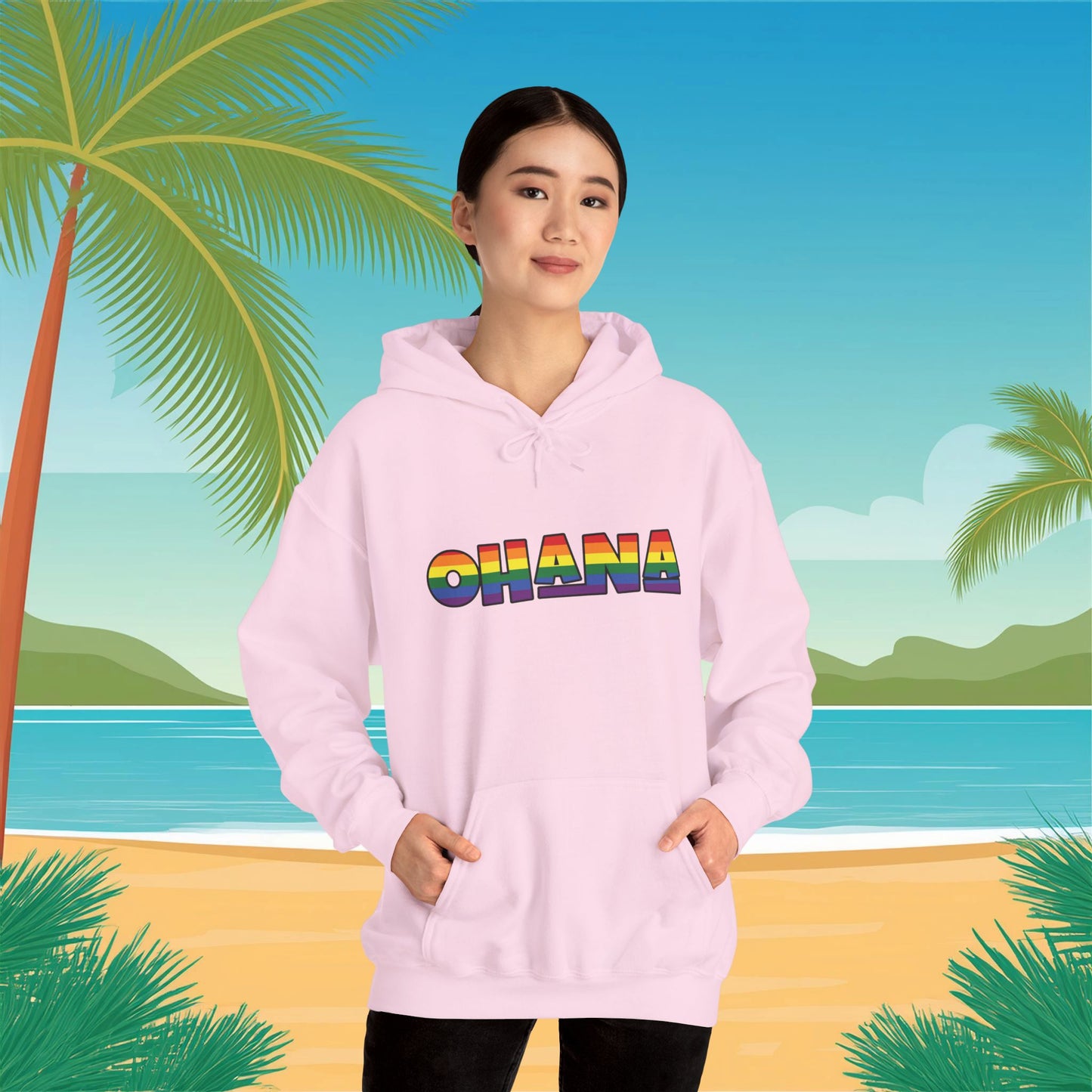 Rainbow Ohana Hoodie