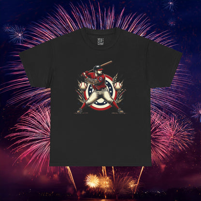 Washington Baseball At Bat Tee