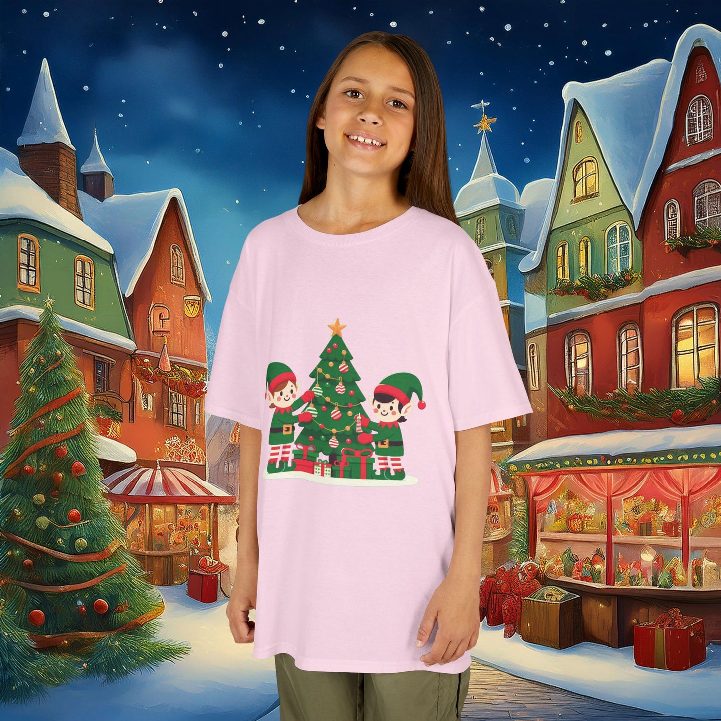 Christmas Elves Kids Tee