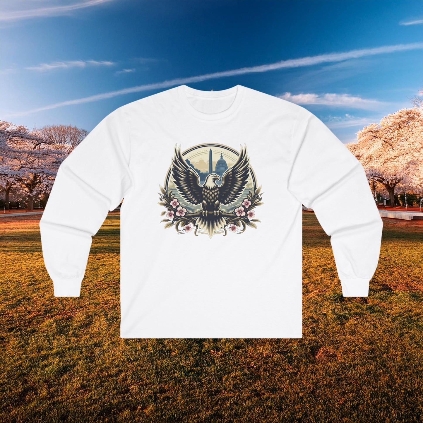 DC Cherry Blossom Long Sleeve Tee