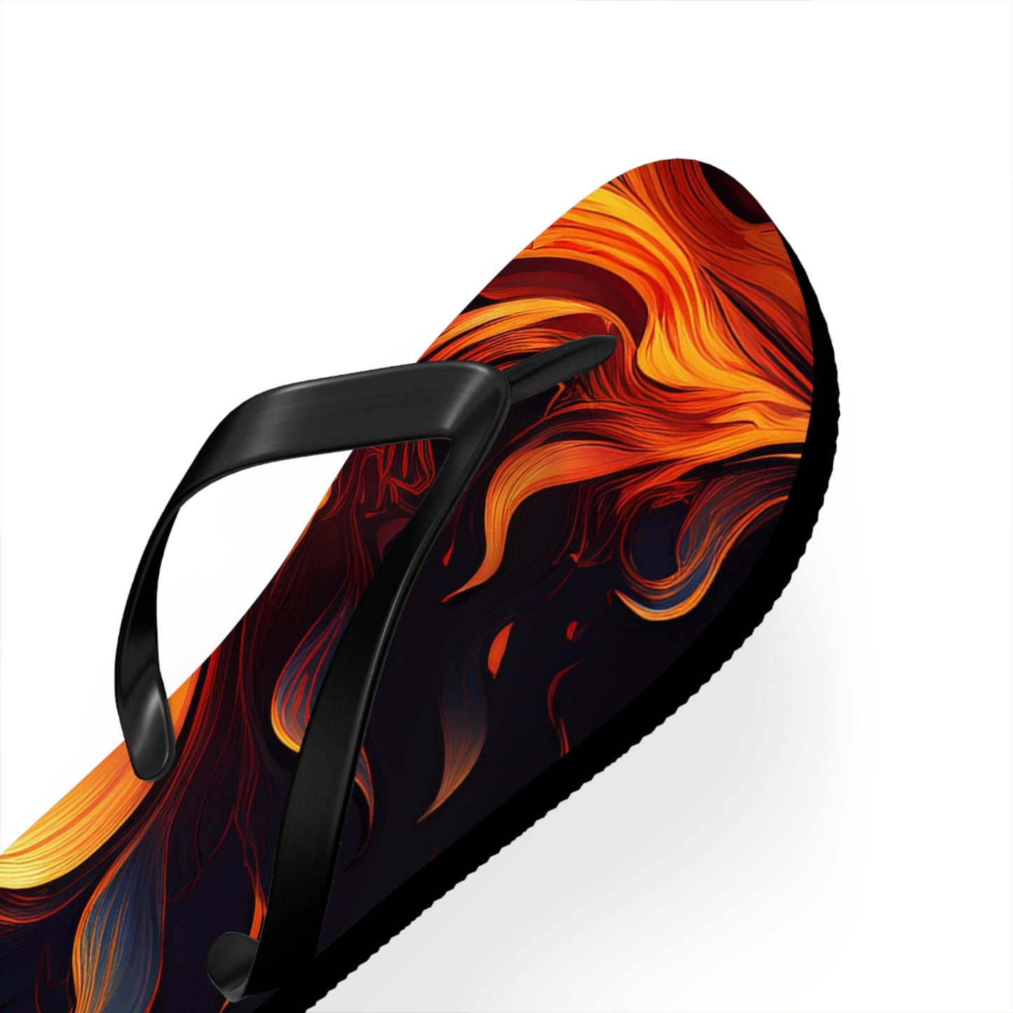 Flames Flip Flops