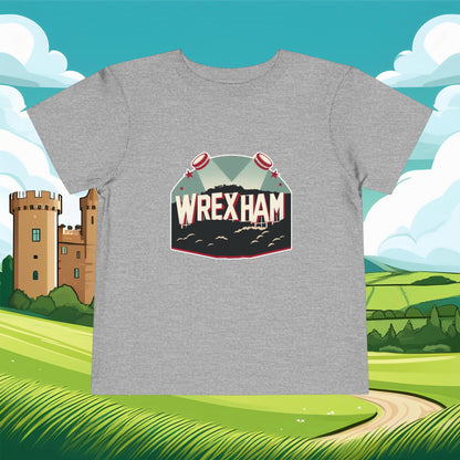 Wrexham Hollywood Sign Toddler Tee