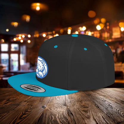 Bear Cub Flat Bill Snapback