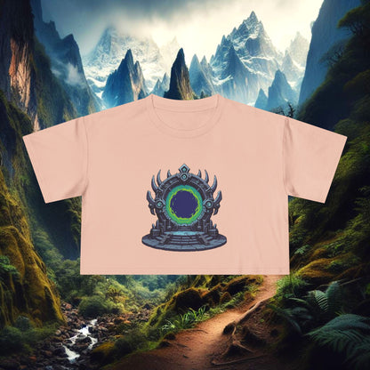 Dark Portal Women's Crop Tee
