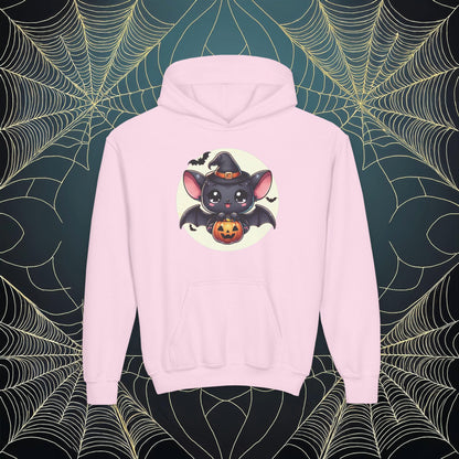 Trick or Treat Bat Youth Hoodie