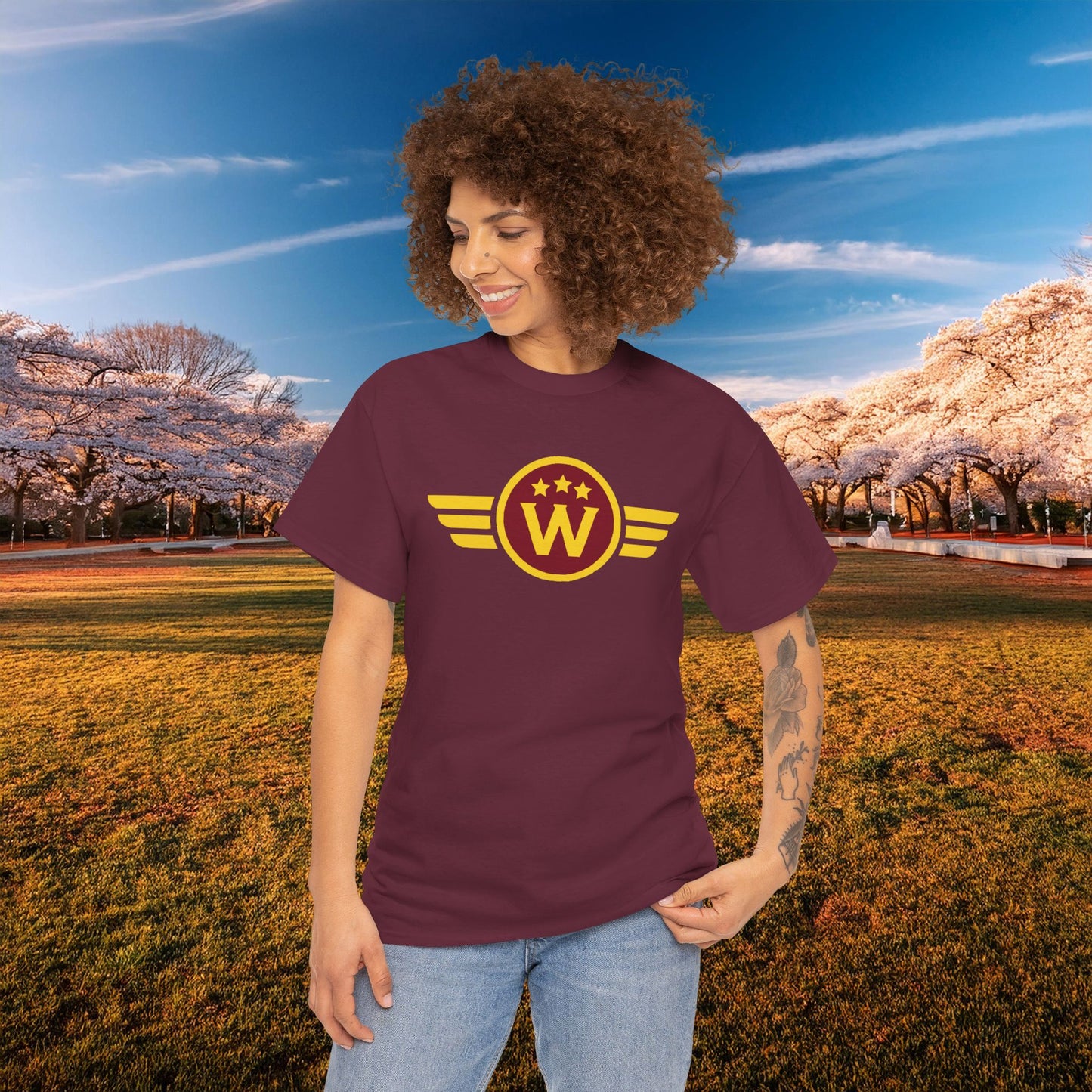 Washington DC Football Logo Tee