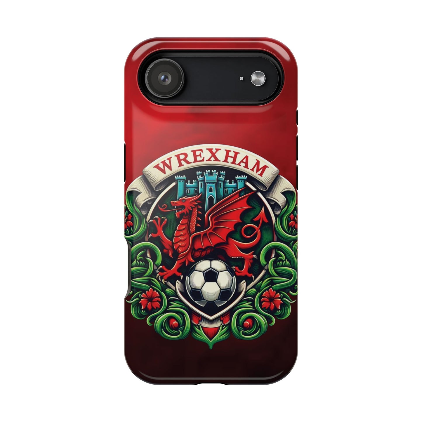 Wrexham Crest Impact-Resistant Cases