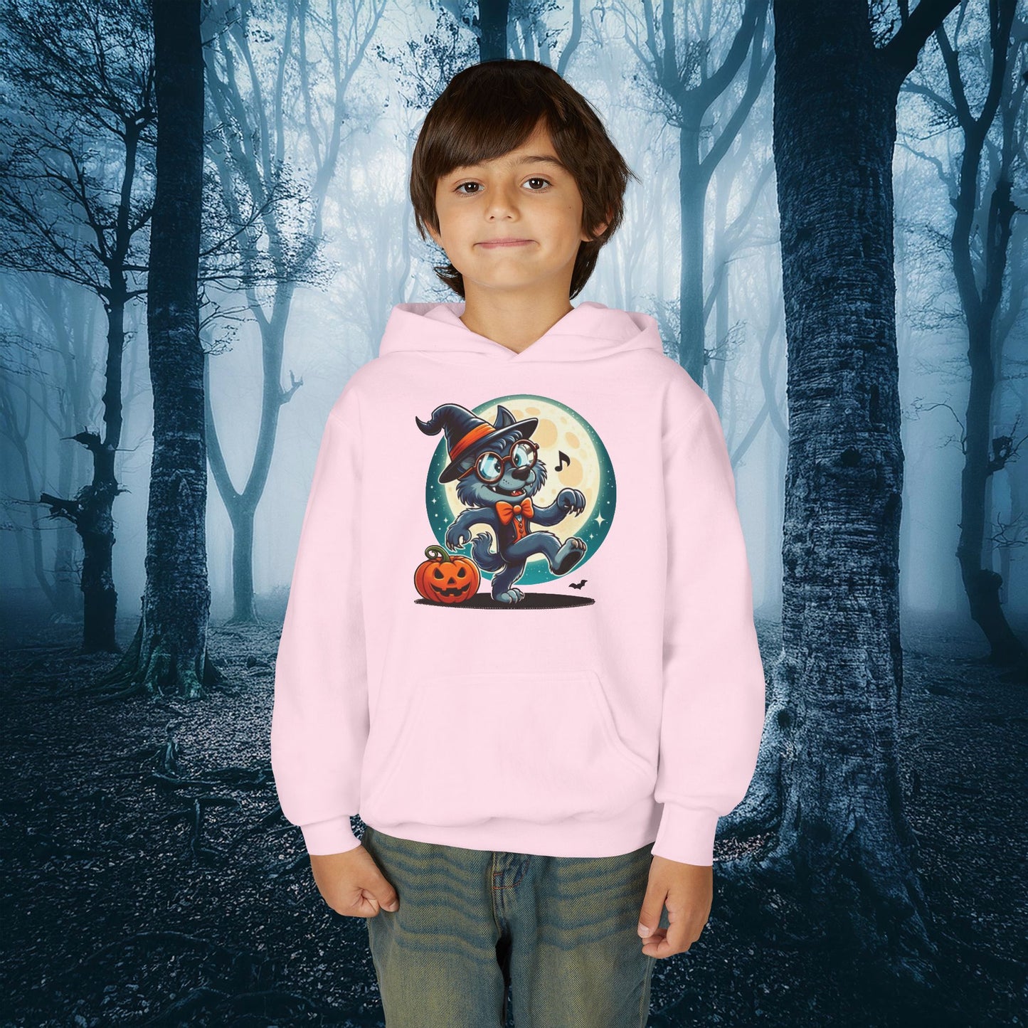 Trick or Treat Werewolf Youth Hoodie