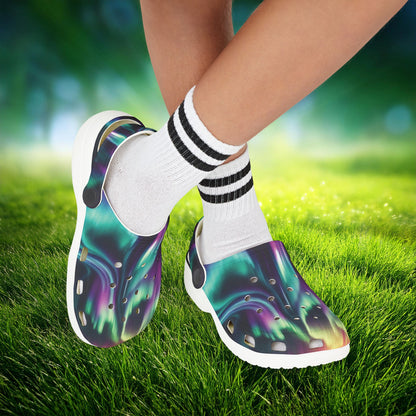 Northern Lights Kid's Foam Clogs